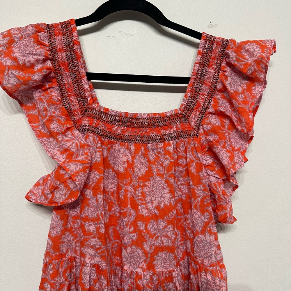 Free People Bonita Printed Midi Dress - Picture 8 of 10